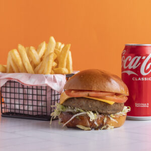 Beef Burger Meal - $18.95