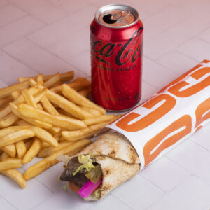 Shawarma Wrap Meal - $18.95